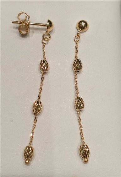 Orecchini Duezeta Donna in Oro giallo OROGPENDF2ZM16 - OROGPENDF2ZM16